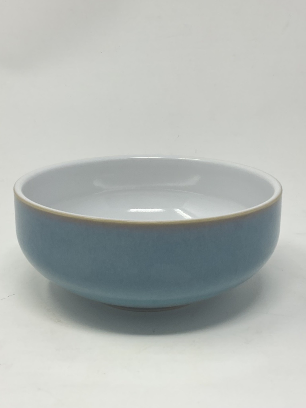 Denby Azure (retired) Stoneware Soup Cereal Bowl (8 available $40 EACH)